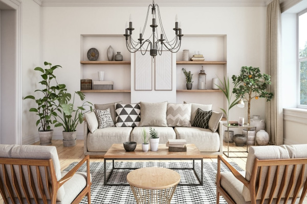 Scandi Style Living Room