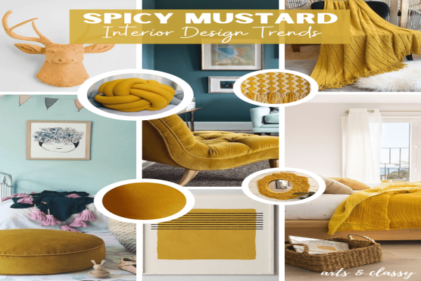 Mustard Yellow Home Decor