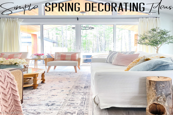 Spring Living Room Decor