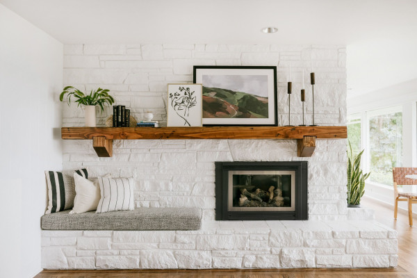 Fireplace Shelf Decor