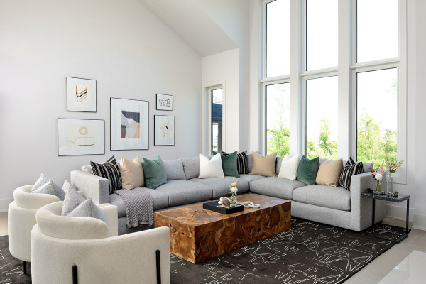 Subtle Yet Stylish Ideas for Gray Sofas in the Living Room