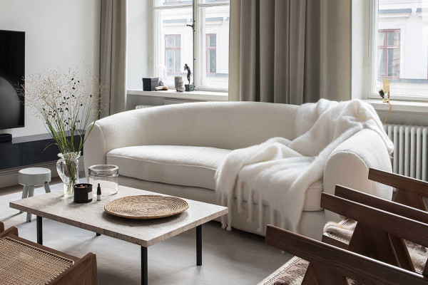 Scandinavian Minimalist Living Room