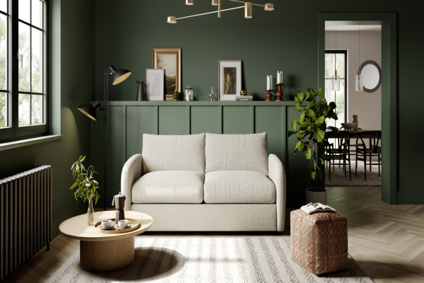 Green And Cream Living Room