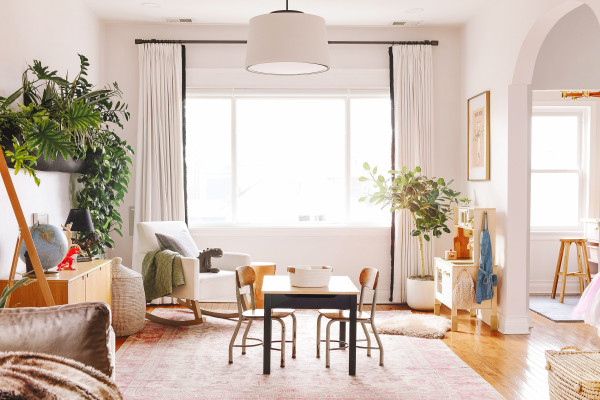 The Completed Family Room + Playroom! - Yellow Brick Home