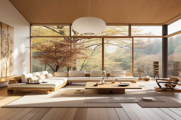 Modern Japanese Living Room