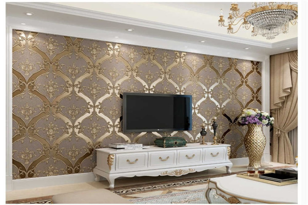 Wallpaper Design For Drawing Room