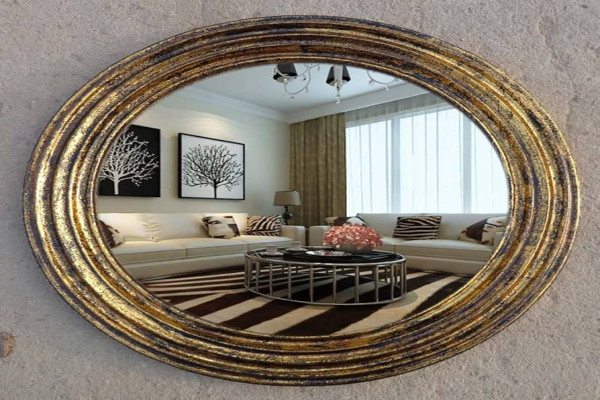 Big Round Mirror For Living Room