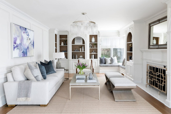 White Living Room Decor