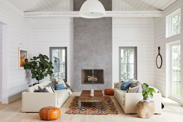 Cozy Farmhouse Living Room