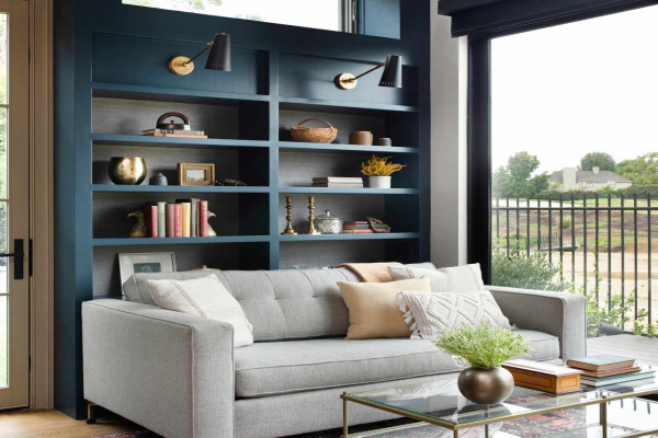 Living Room Wall Shelf Decor Ideas