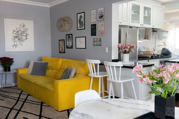 Grey And Mustard Living Room Ideas