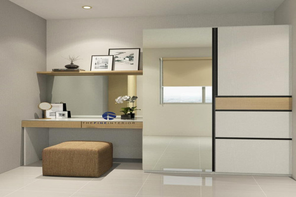 Wardrobe Designs For Small Bedroom With Dressing Table Design