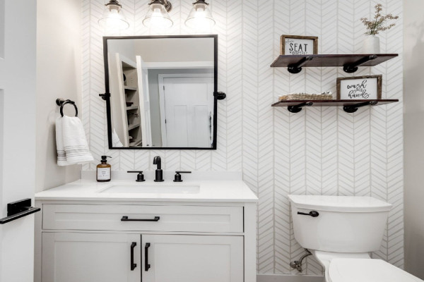 Amazing Bathroom Accent Wall Ideas to Try