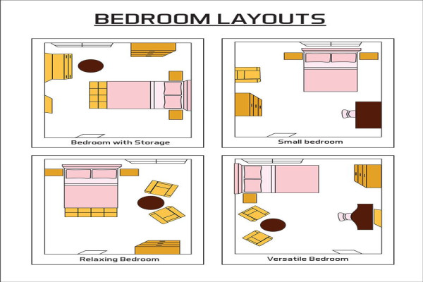 Bedroom Layout Small Room Inspiration