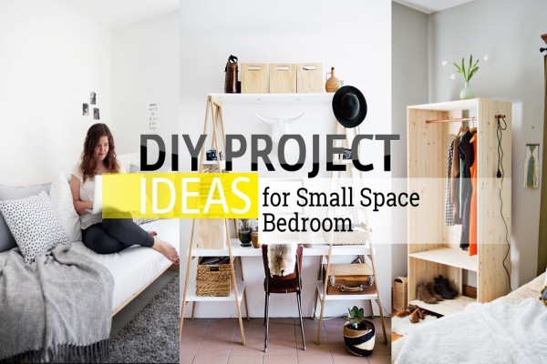 DIY Project ideas for Small and Limited Space Bedroom