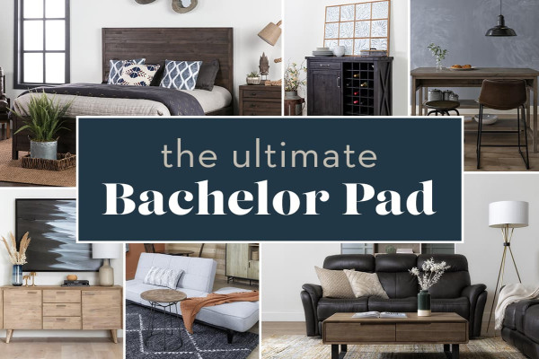 Eight Bachelor Pad Ideas for a Ruggedly Cool Space Living Spaces