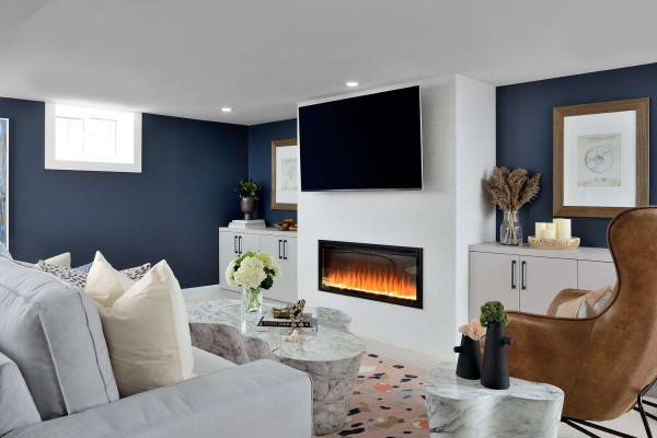 Small Living Room Ideas With Electric Fireplace Inspiration