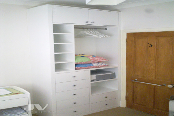 Fitted Wardrobe Ideas for a small bedroom JV Carpentry