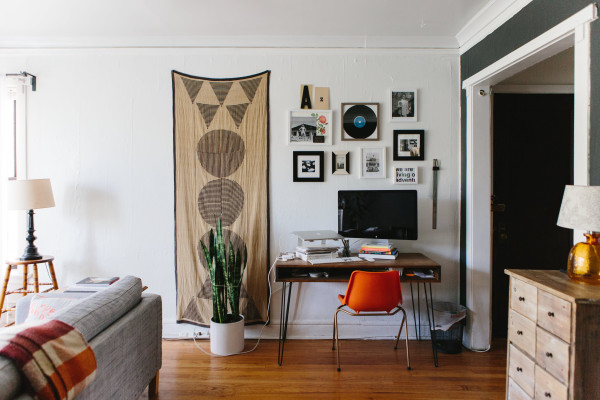 How to Make Room for a Home Office in Your Small Living Room