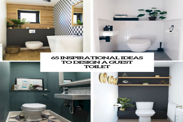 Inspirational Ideas To Design A Guest Toilet - DigsDigs