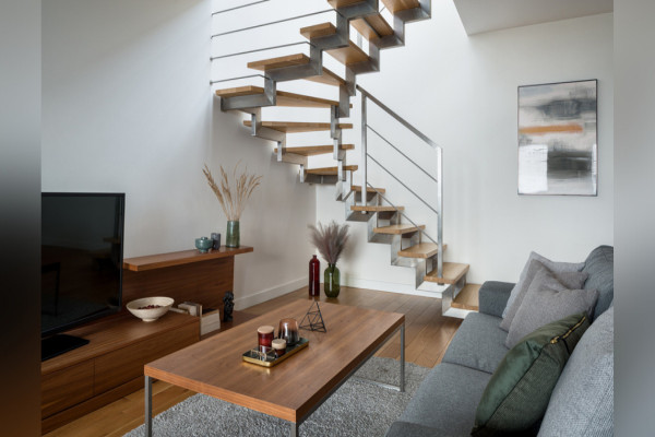 Living room with stairs: Amazing design ideas for your home