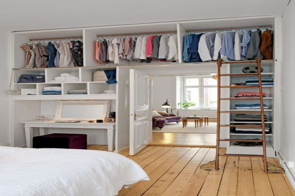 Maximize Your Bedroom Space with Creative Clothing Storage