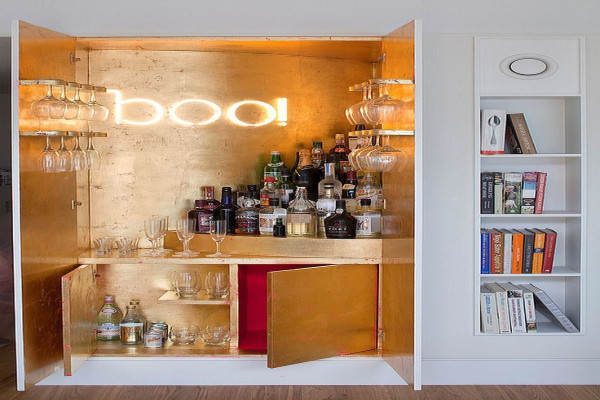 Small Home Bar Ideas and Space-Savvy Designs Diy home bar