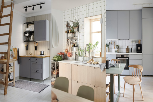 Small Ikea kitchen ideas: stylish designs for tiny spaces