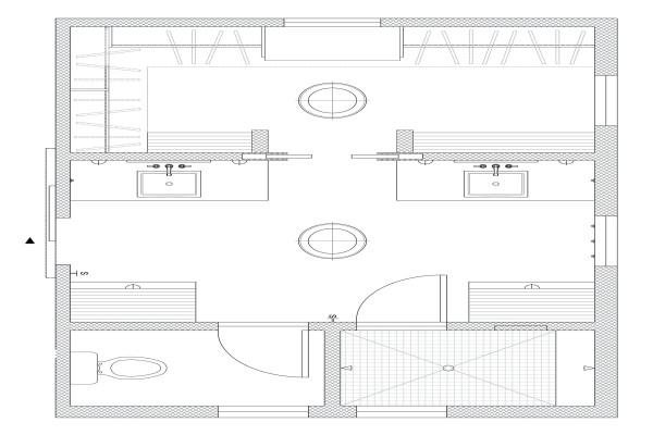 Small Bathroom With Closet Layout Ideas