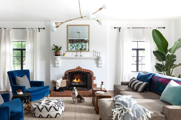 The Best Fireplace Decor Ideas for Every Season Apartment Therapy