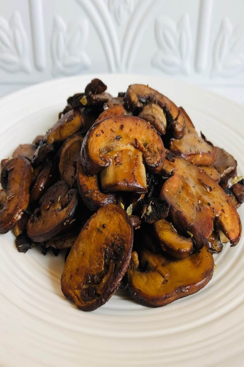 Caramel Sauce Mushrooms