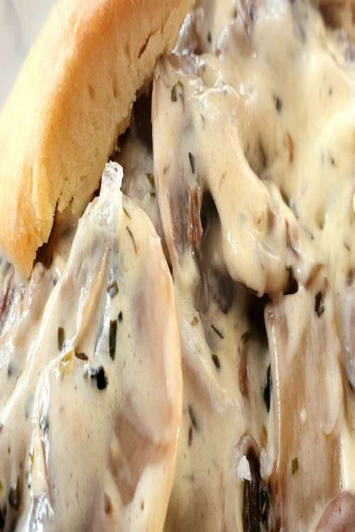 Creamed Mushrooms with Oregano – Feast Glorious Feast