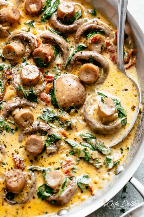 Butter Sauce Mushrooms