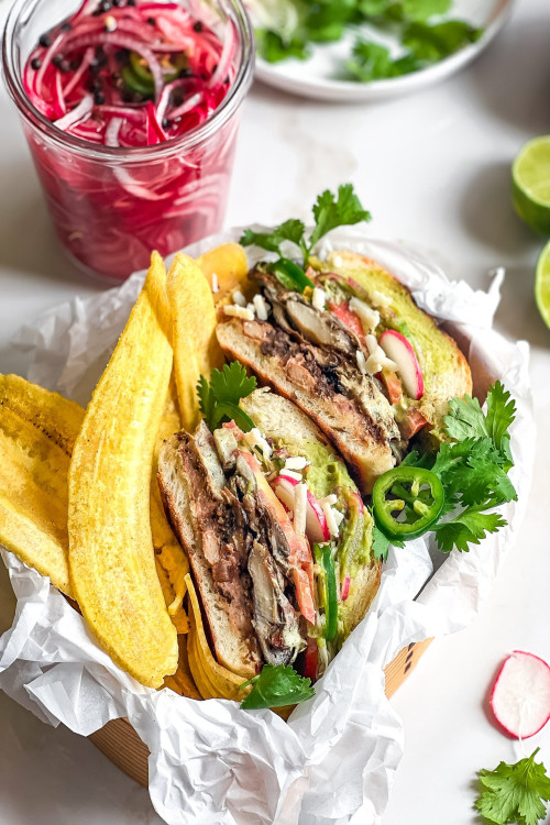 Fried Oyster Mushroom Torta — Naturally Zuzu