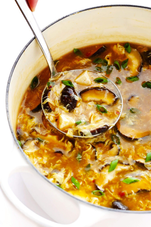 Mushroom Hot And Sour Soup