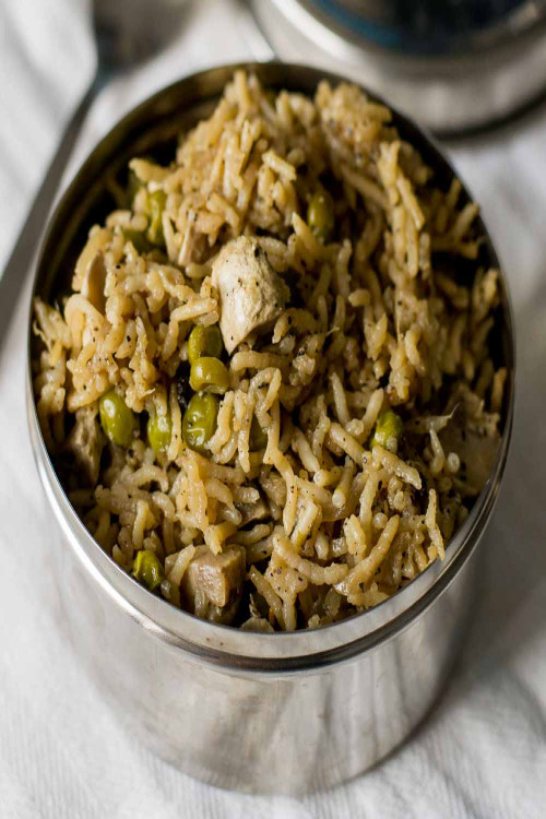 Mushroom Pulao