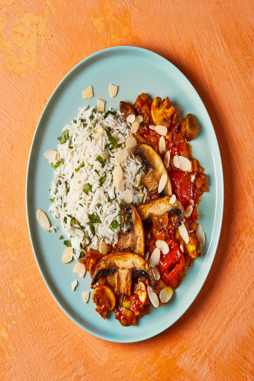 Portobello Mushroom Rogan Josh