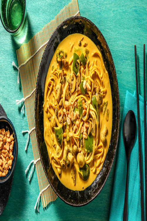 Veggie Laksa Soup with Mushrooms Recipe HelloFresh