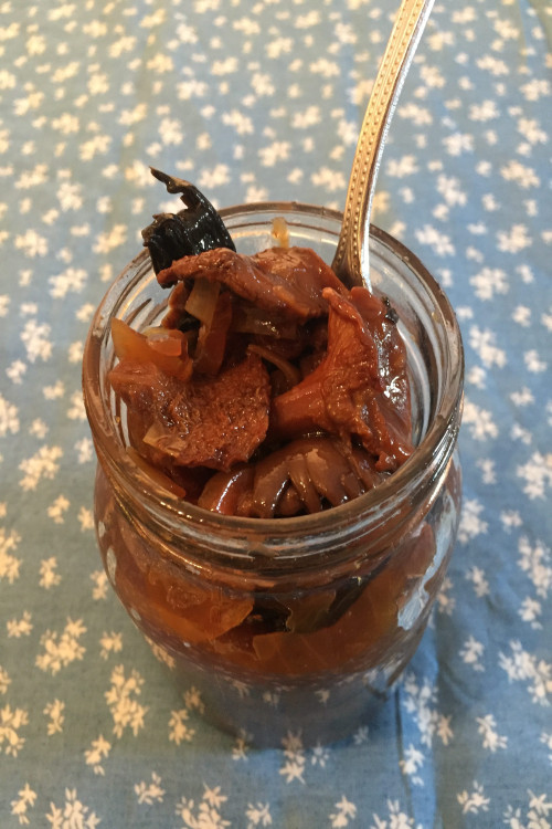 Wild Mushroom Chutney